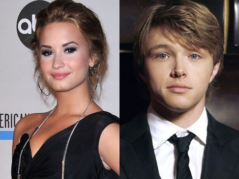 Demi_`Lovato_`and_`Sterlin_`Knight - demi lovato si sterling knight