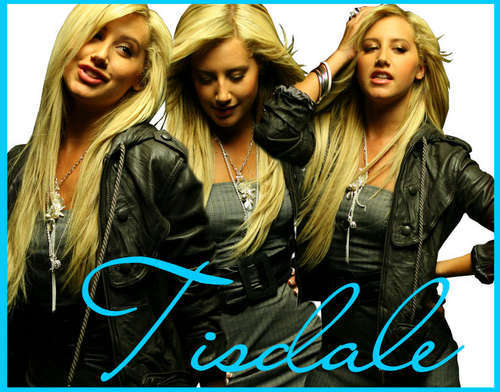 Tisdale bleu - Ashley Tisdale blonda