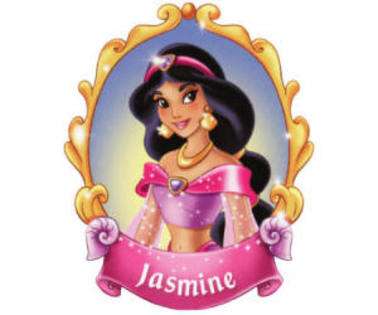 Jasmine roz cu albastru - Printzese