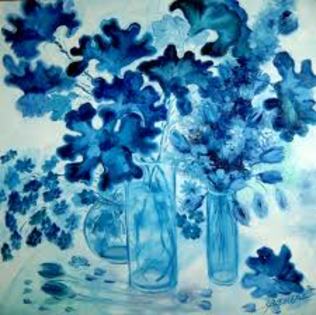 Flori albastre - Dragutze