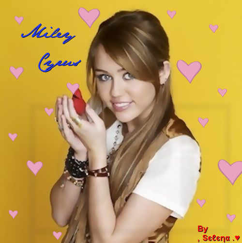 Miley - Miley Cyrus-glittery