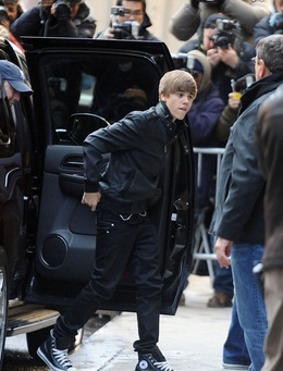  - 2011 Arriving at The David Letterman Show -  New York January 31st