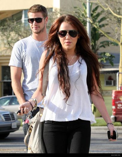 12 - Leaving a Bulding in West Hollywood - January 6 2010
