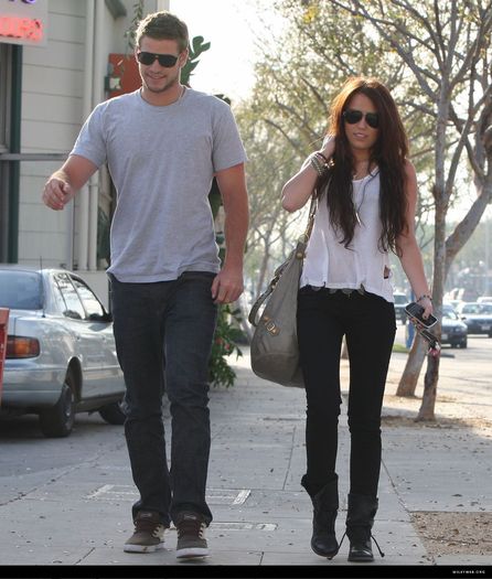 19 - Leaving a Bulding in West Hollywood - January 6 2010