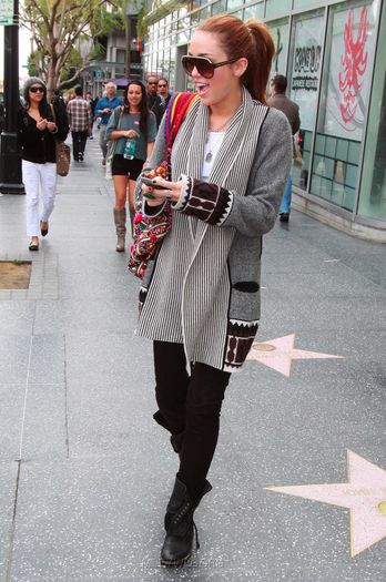 11 - Out and about in Hollywood - March 8 2010