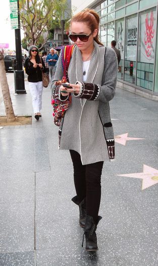 12 - Out and about in Hollywood - March 8 2010