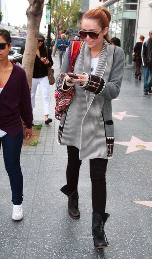 14 - Out and about in Hollywood - March 8 2010