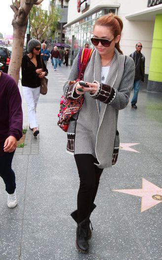 15 - Out and about in Hollywood - March 8 2010