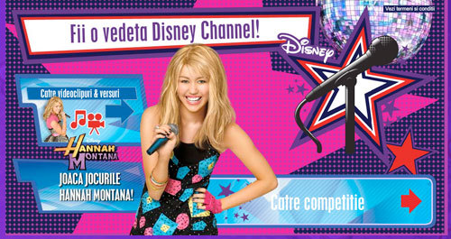 Concurs Hannah Montana Romania - poze miley cyrus si hannah montanna