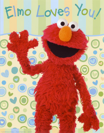 elmo loves you