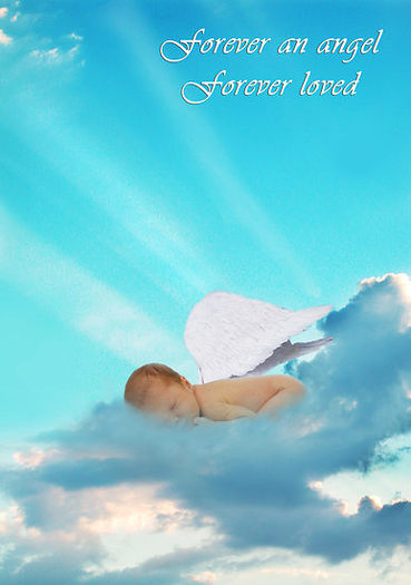 865089-2-forever-an-angel-sympathy-card - bebe