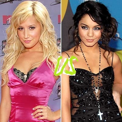 ashley tisdale vs vanessa hudgens - alegeti 5