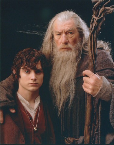 frodo-gandalf5-376x480 - The lord of the rings-Stapanul inelelor