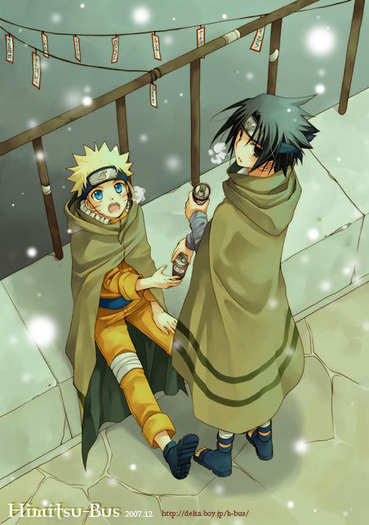 Sasuke x Naruto - Winter