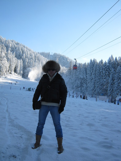 Printul Andrei Ratiu pe pirtia din Poiana Brasov; Iarna 2010-2011
