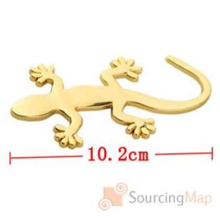 goldton-3dmetallgecko-auto-embleme-abzeichen-aufkleber-dekor-54484n - diverse