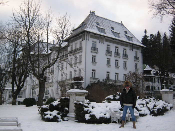 Andrei Ratiu la Hotel Palace Sinaia; Sarbatorile de iarna decembrie 2010-ianuarie 2011
