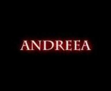 Andreea; Alta prietena de a mea
