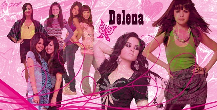 Delena(D=Demi Elena=Selena)