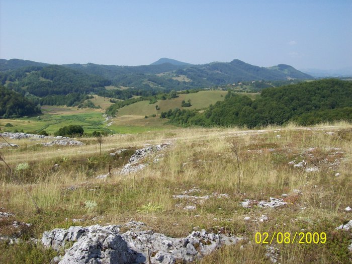 100_8880 DEASUPRA PESTERI DE LA PONOARELE... - PESTERA PODULUI DE LA PONOARELE