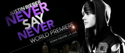  - 2011 - Justin Bieber 3D Movie - Los Angeles Promo Ad