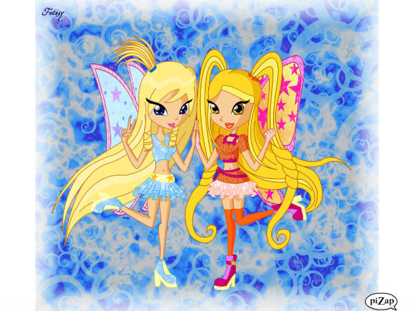 stella and starly - winx si alte fete