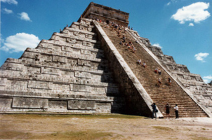 Piramida de la Chichen Itza