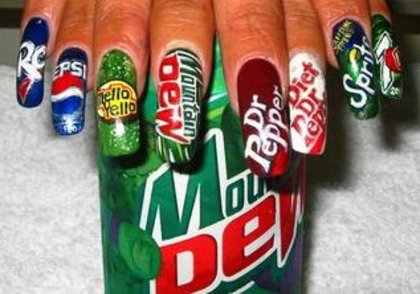 nail_art_1 - Unghii pictate-false si adevarate