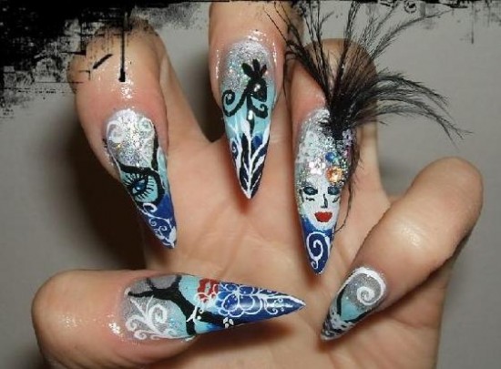 venetiannails.preview - Unghii pictate-false si adevarate