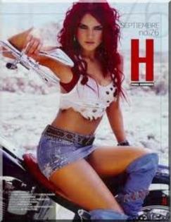 Dulce H - Dulce Maria in revista H