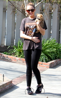 normal_004 - Out With Her New Puppy In Toluca Lake-8th February