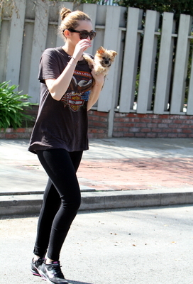 normal_008 - Out With Her New Puppy In Toluca Lake-8th February