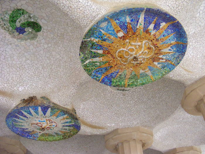 Barcelona-  Parcul Guell - Parc Guell