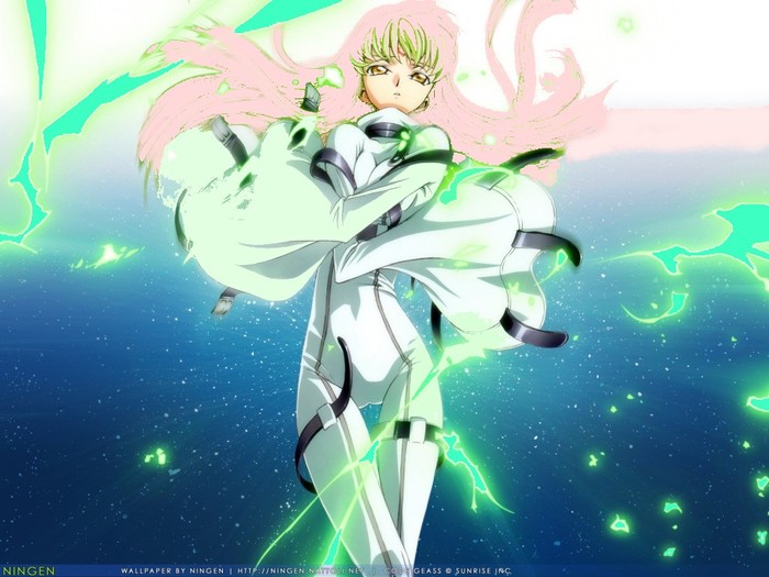 rebirth green hair anime girl