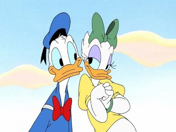 Donald Duck and Daisy - Disney
