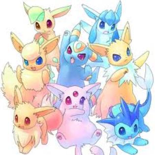 evolutiile lui eevee - evolutiile lui eevee