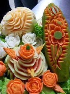473572-Fruit-carving-in-Thai-cookin
