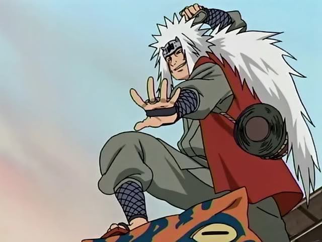 Jiraya - Poze cu Naruto