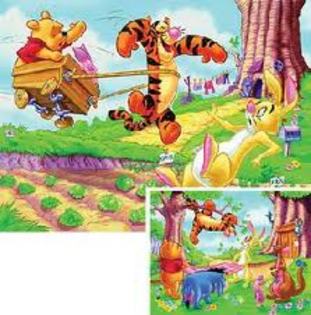 The Pooh and your friens - Personaje din desene animate