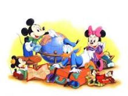 Mikey si prietenii lui cu globul - Personaje din desene animate