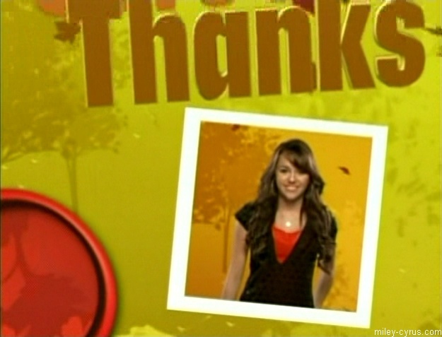 030 - Give Thanks Miley Cyrus