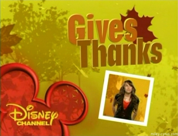 033 - Give Thanks Miley Cyrus