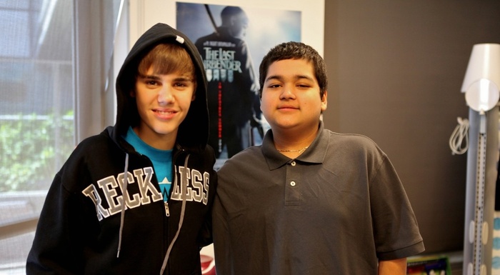  - 2011 Justin visit hospital of Valentine Day