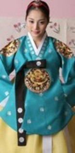 Costum de regina - Costume coreene