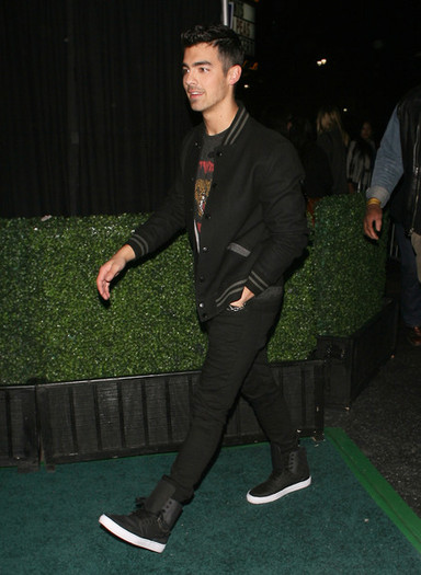 Joe+Jonas+Celebrities+Attending+Black+Eyed+AQA-ks-kAaQl - Celebrities Attending Black Eyed Peas Benefit Concert