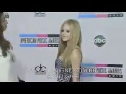 bscap0093 - Avril Lavigne on Red Carpet - AMA - 2010 - Captures by me