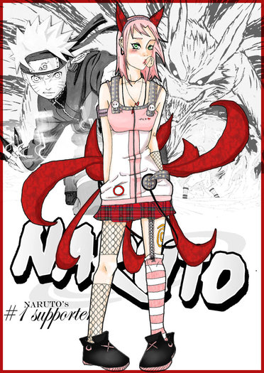 naruto__gambatte___d_by_lilycam-d2ycvns - Sakura Haruno