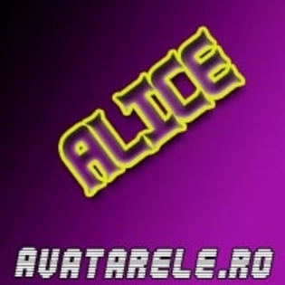 Alice - xAvatare nume