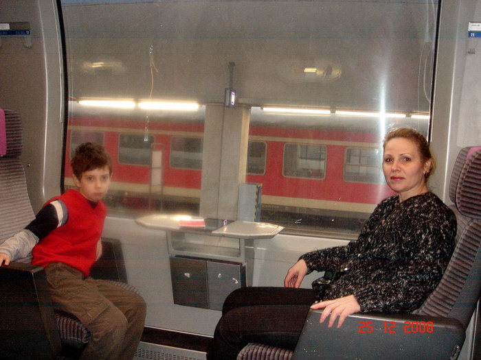 in tren VIENA - SALZBURG