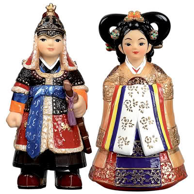 general si ( imparateasa chosun) - Figurine in chosun